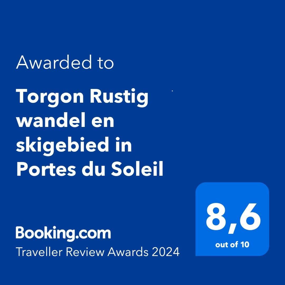 Heerlijke Wandel Of Ski Vakantie In Torgon Portes Du Soleil Zewnętrze zdjęcie